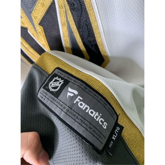 Vegas Golden Knights Fanatics Men's Jersey - White, Gold, Black - Picture 6 of 8